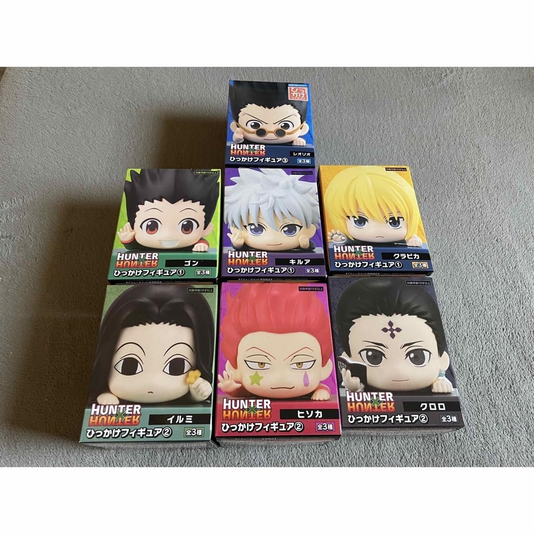 Amazon | HUNTER×HUNTER ひっかけフィギュア 7個セット WXXY